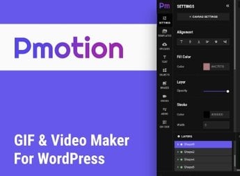Pmotion – Animated GIF and Video Maker For WordPress