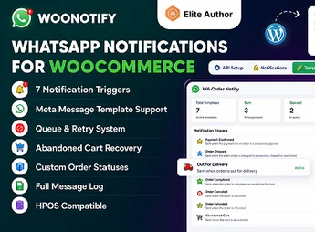 WooNotify – WhatsApp AI Agent for WooCommerce