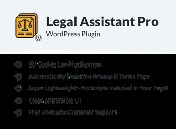 WordPress Legal Pages Generator Plugin with AI