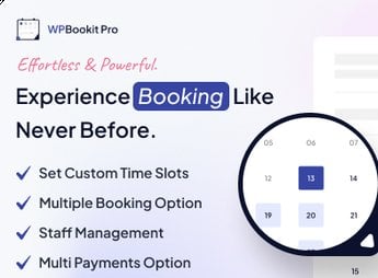 WPBookit Pro – Appointment Booking WordPress Plugin