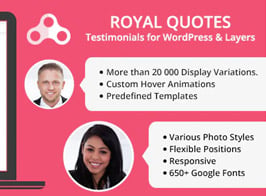 Royal Quotes – WordPress Testimonials Plugin