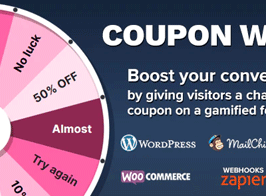 Coupon Wheel For WooCommerce and WordPress