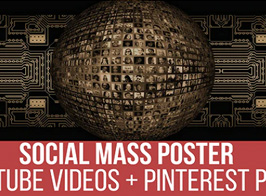 YouTube Video Social Mass Poster and Pinner