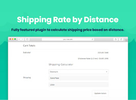 Shipping Rate by Distance for WooCommerce