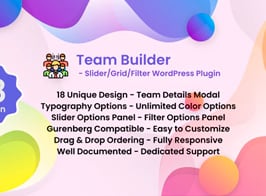 Team Builder WordPress Plugin