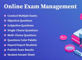Online Exam Management – Education & Results Management