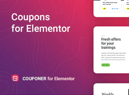 Couponer – Discount Coupons for Elementor