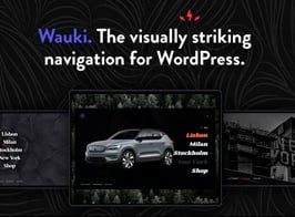 Wauki: Responsive WordPress Menu