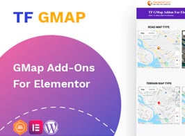 TF Google Maps Addon – Widget for Elementor