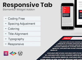 Responsive Tab Elementor Addon Plugin