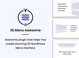 Stunning 3D Off Canvas Menu WordPress Plugin