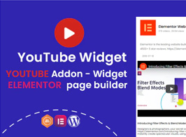 TF YouTube Widgets – Addon for Elementor Page Builder
