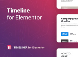 Timeliner – Timeline for Elementor