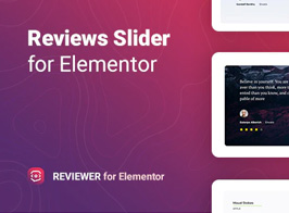 Reviewer – Reviews Slider for Elementor