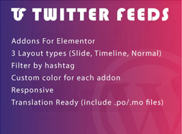 Twitter Feeds for Elementor WordPress Plugin