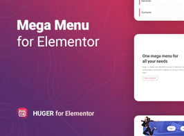 Huger – Mega Menu for Elementor