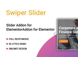 Swiper Slider Widget for Elementor