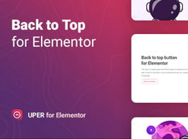 Uper – Back to Top Button for Elementor