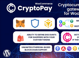 CryptoPay WooCommerce – Cryptocurrency payment gateway plugin