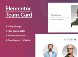 Elementor Team Card