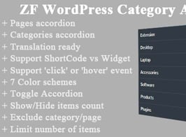 ZF WordPress Category Accordion