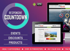 CountDown PRO – Events/Products Launch – Elementor Widget