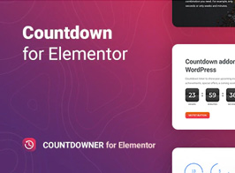 Countdowner – Countdown Timer for Elementor