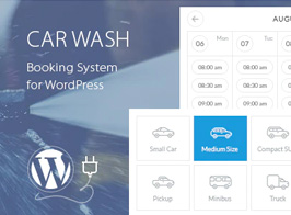 Car Wash Booking System For WordPress