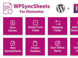 WPSyncSheets For Elementor – Elementor Pro Form Google Spreadsheet Addon