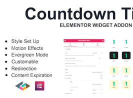 Countdown Timer Elementor Page Builder Addon