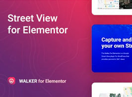 Walker – Google Street View for Elementor