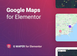 GMaper – Google Maps for Elementor