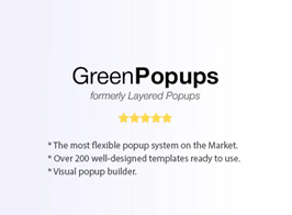 Green Popups Popups Library – Layered Popups