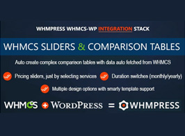WHMCS Pricing Sliders and Comparison Tables – WHMpress Addon