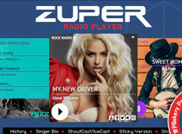 Zuper – Shoutcast and Icecast Radio Player With History – Addon For for WPBakery Page Builder