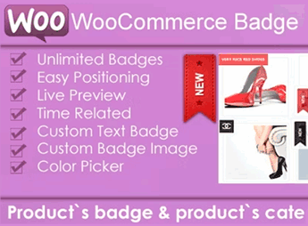 WooCommerce Products Badge Management