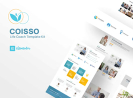 Coisso – Life Coach Elementor Template Kit