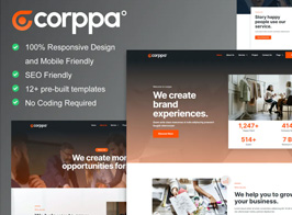 Corppa – Business & Portfolio Elementor Template Kit