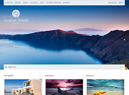 CSSIgniter Aegean Resort – Hotel WordPress Theme