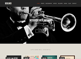 CSSIgniter Berliner – A Versatile Music WordPress Theme