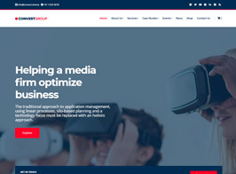 CSSIgniter Convert – Business & Finance WordPress Theme