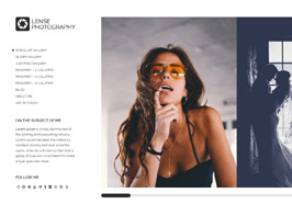 CSSIgniter Lense – Photography WordPress Theme