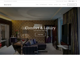 CSSIgniter Moliere – Hotel & Resort WordPress Theme