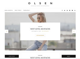 CSSIgniter Olsen – Stunning Blogging Theme for WordPress