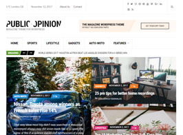 CSSIgniter Public Opinion – Magazine & News WordPress Theme