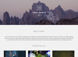 CSSIgniter True North – Showcase & Portfolio Theme