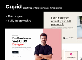 Cupid- Creative Portfolio Elementor Template Kit