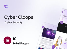 Cyber Cloop – Cyber Security Elementor Template Kit