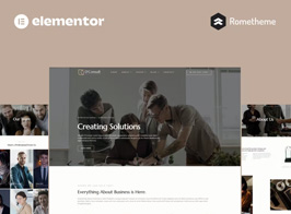 D’Consult – Business Consulting Elementor Pro Full Site Template Kit