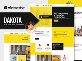 Dakota – Creative & Digital Agency Elementor Template Kit